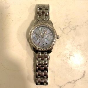 Silver Citizen Eco Drive watch